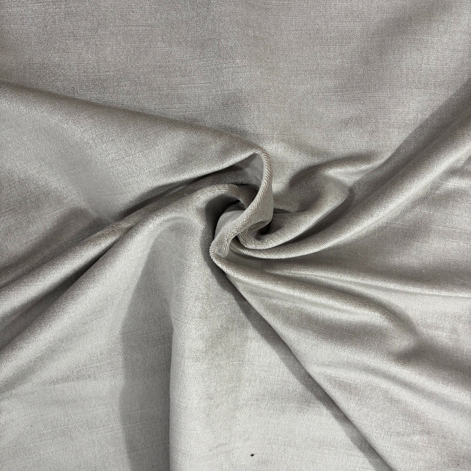 DONGHIA Ginger Mohair Velvet Fabric Swing Silver 6Y Luxury MSRP $5178