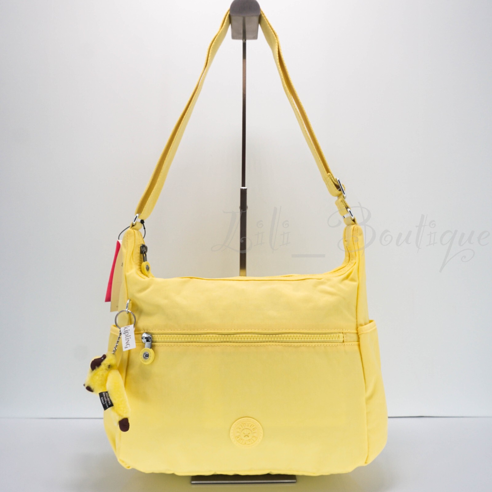 Kipling Alenya Crossbody Shoulder Bag Purse Polyamide HB6628 Buttery Sun $119
