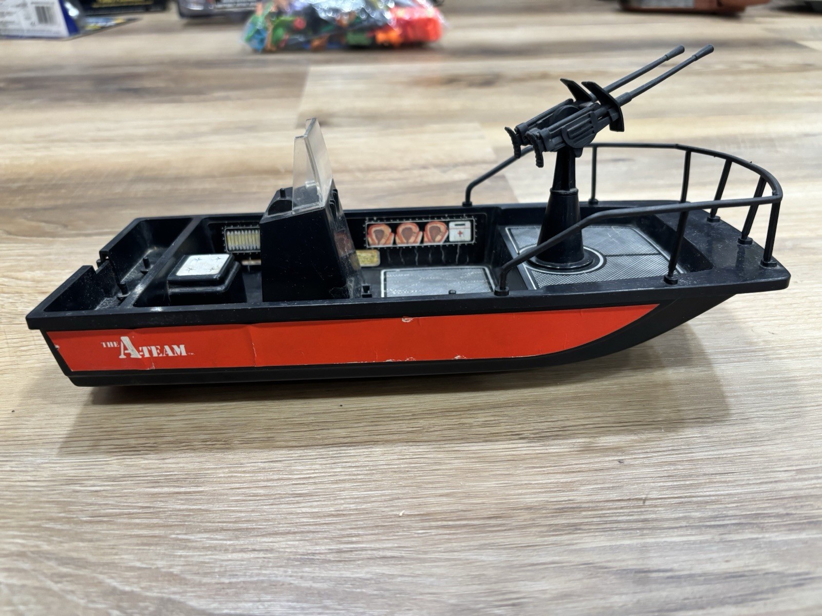 Galoob 1983 A-Team Motorized Patrol Boat Galoob 1983 A-Team Motorized Patrol Boat