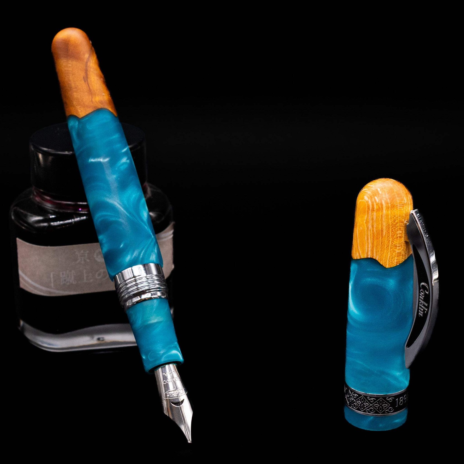 Conklin 1898 Fountain Pen - Spectra Fusion Blue