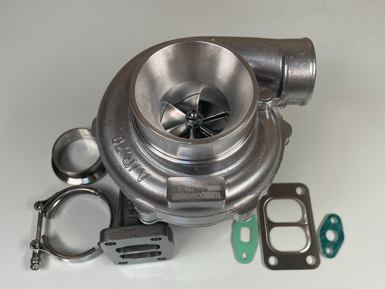 Performance billet Turbo GT30 GT3582 T70 .70 A/R Cold T3 A/R .82 V-band turbine
