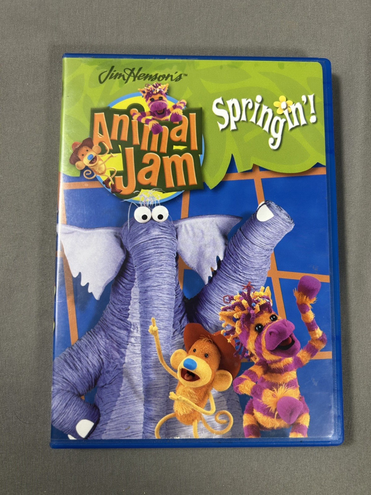 RARE Jim Henson Animal Jam Springin\' 2005 DVD Discovery Kids Hit