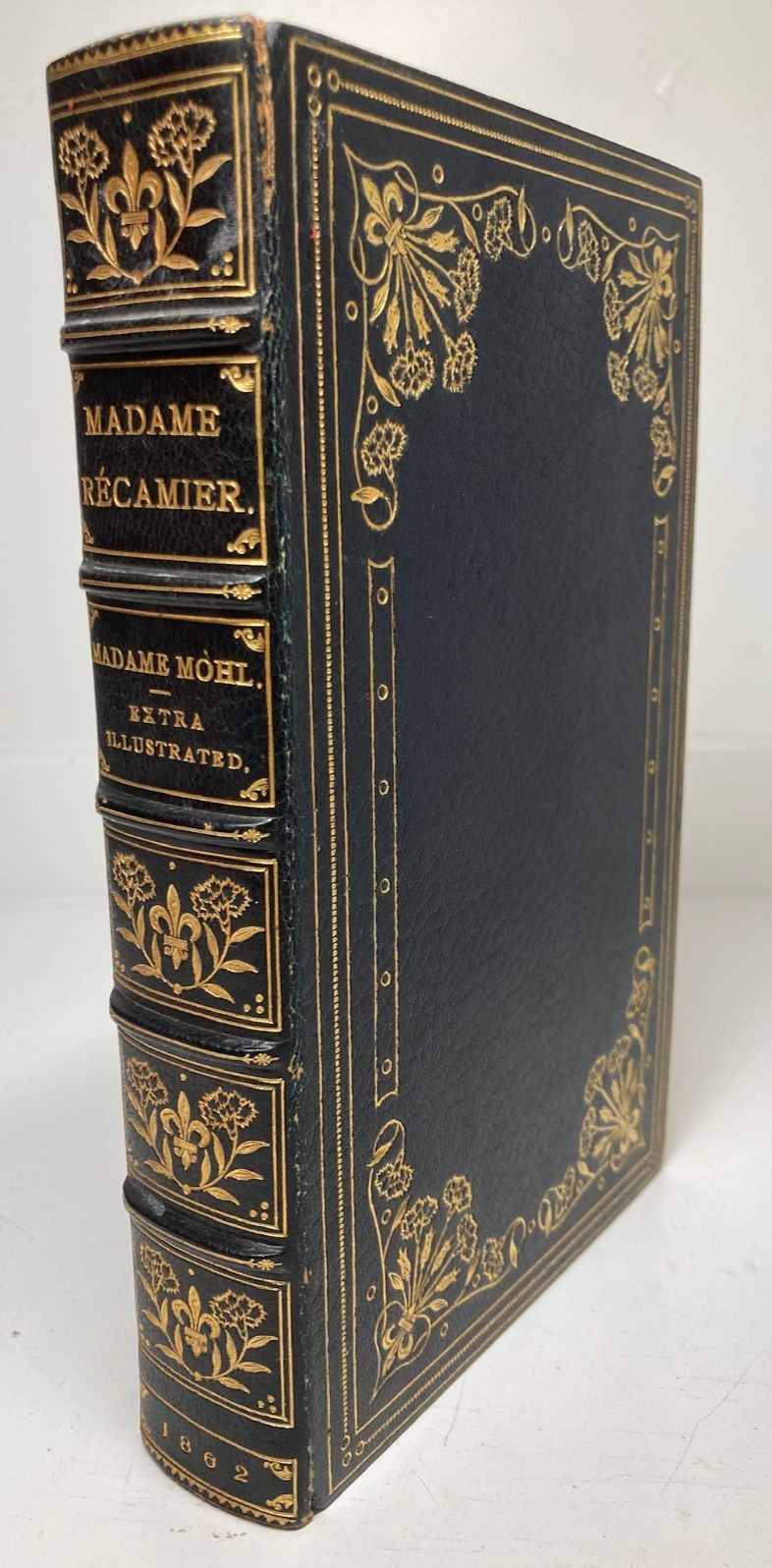 1862 Madame Recamier 1st Ed Extra Illustrated 43 Plates Root Morocco Binding