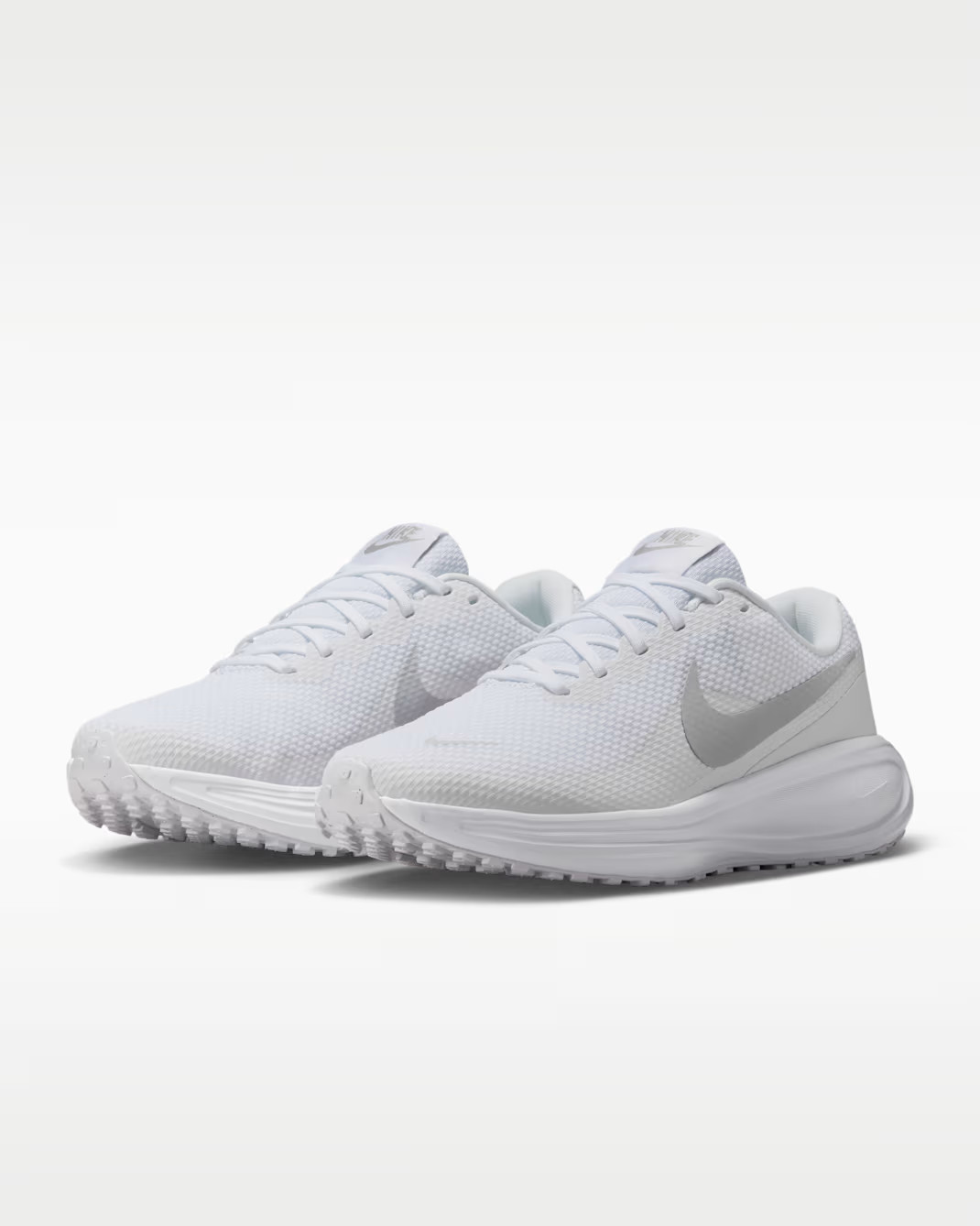 Nike Revolution 8 Wide Women Size 7.5-10 White/White New HQ1995-100