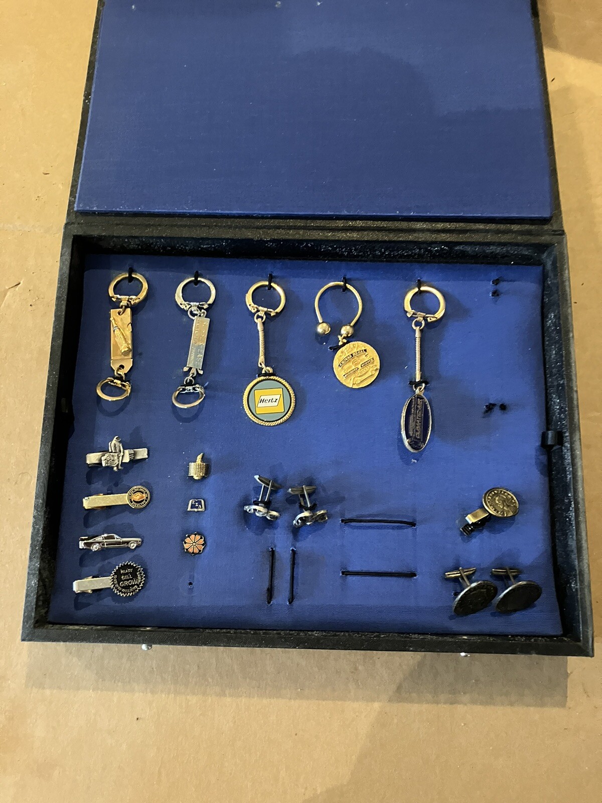 Vintage Personalized Gift / Ad Line Pins, Buttons, Etc