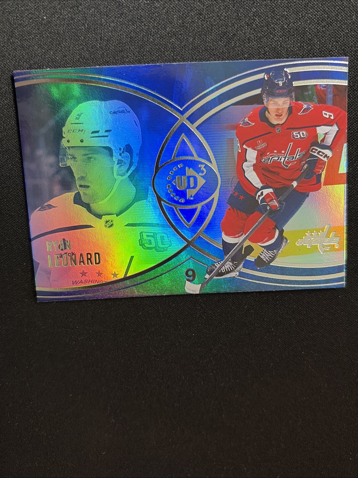 25-26 UD Extended Series Hockey UD3-19 Ryan Leonard