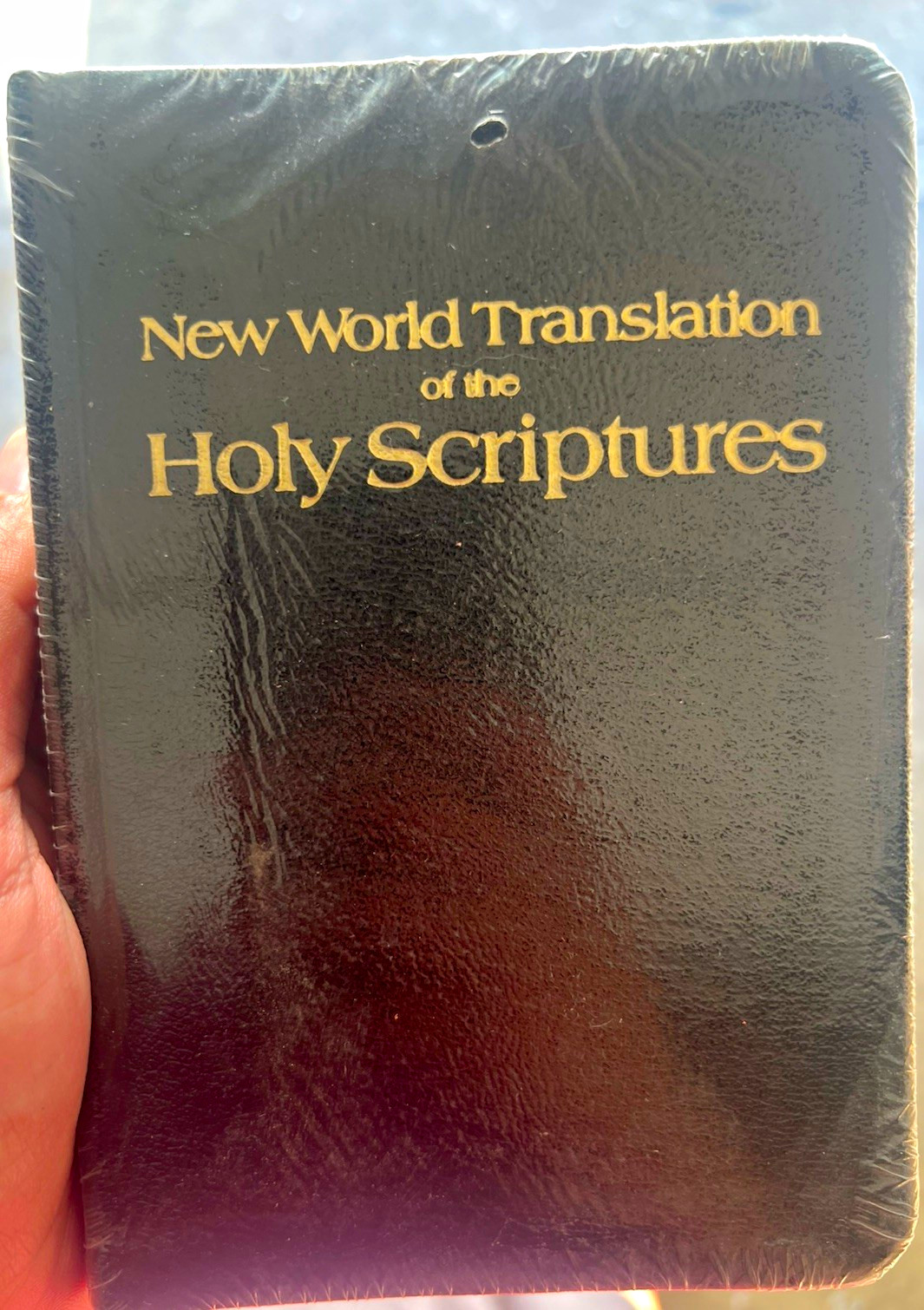 Likely 1980s Sealed New World Translation Holy Scriptures Watchtower Bible JW