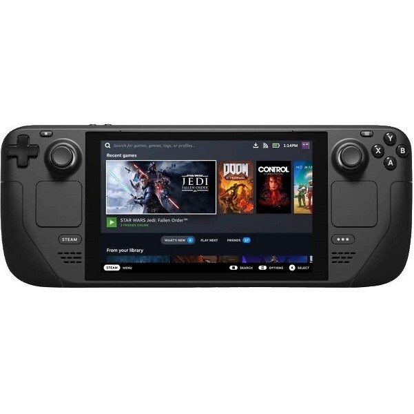 Valve Steam Deck Handheld Console Black 512GB Very Good Condition W/Case/Charger