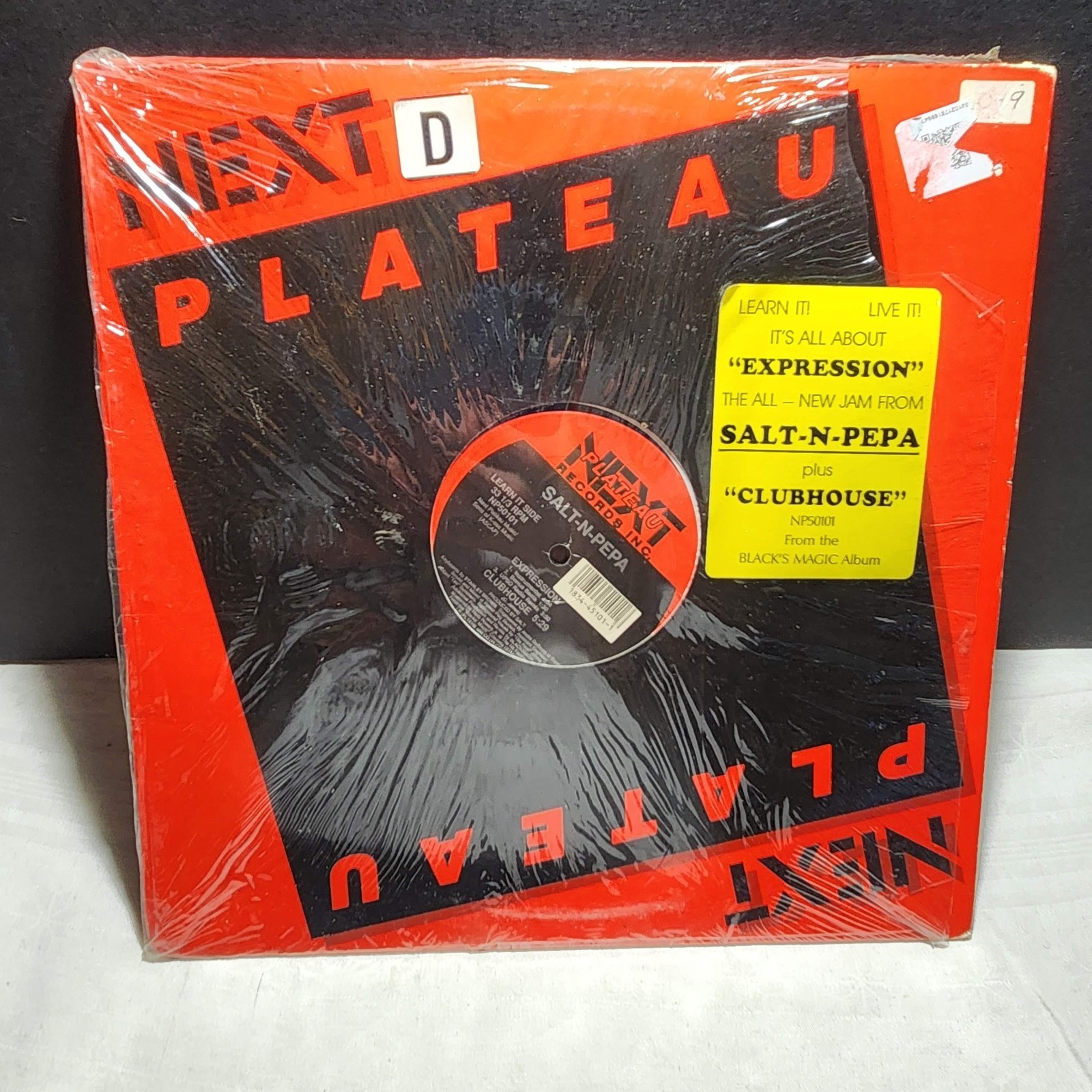 VTG 1989 Next Plateau Salt-n-Pepa Expression/clubhouse 12” Vinyl Single Np50101