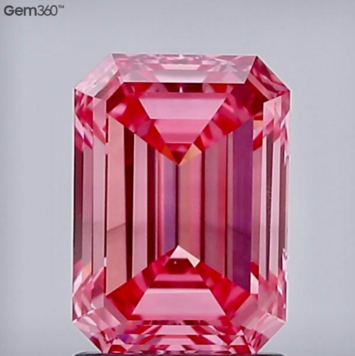 1.60 Ct EMERALD IGI CERITFIED Lab Grown CVD Diamond Pink Color VS1 Clarity New 1.60 Ct EMERALD IGI CERITFIED Lab Grown CVD Diamond Pink Color VS1 Clarity New