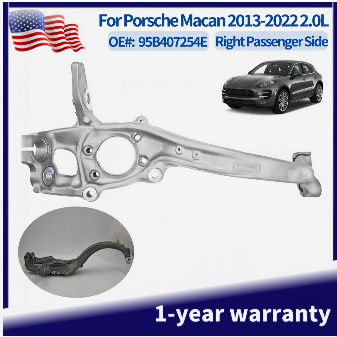 Front Right Steering Knuckle Housing Fit 2013‑2022 Porsche Macan 2.0L 95B407254E