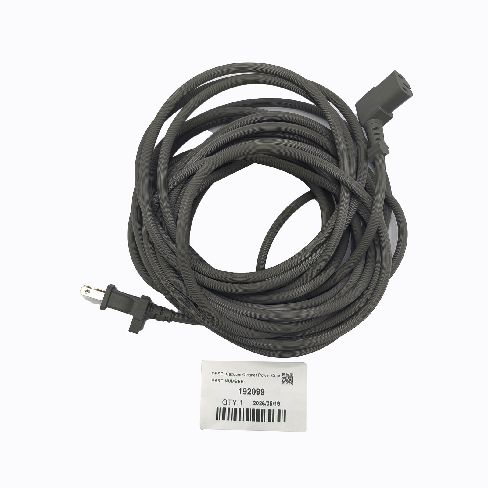192099 Black Gray Vacuum Cleaner Cord For Kirby Gsix Sentria Ultimate G3 G4 G5