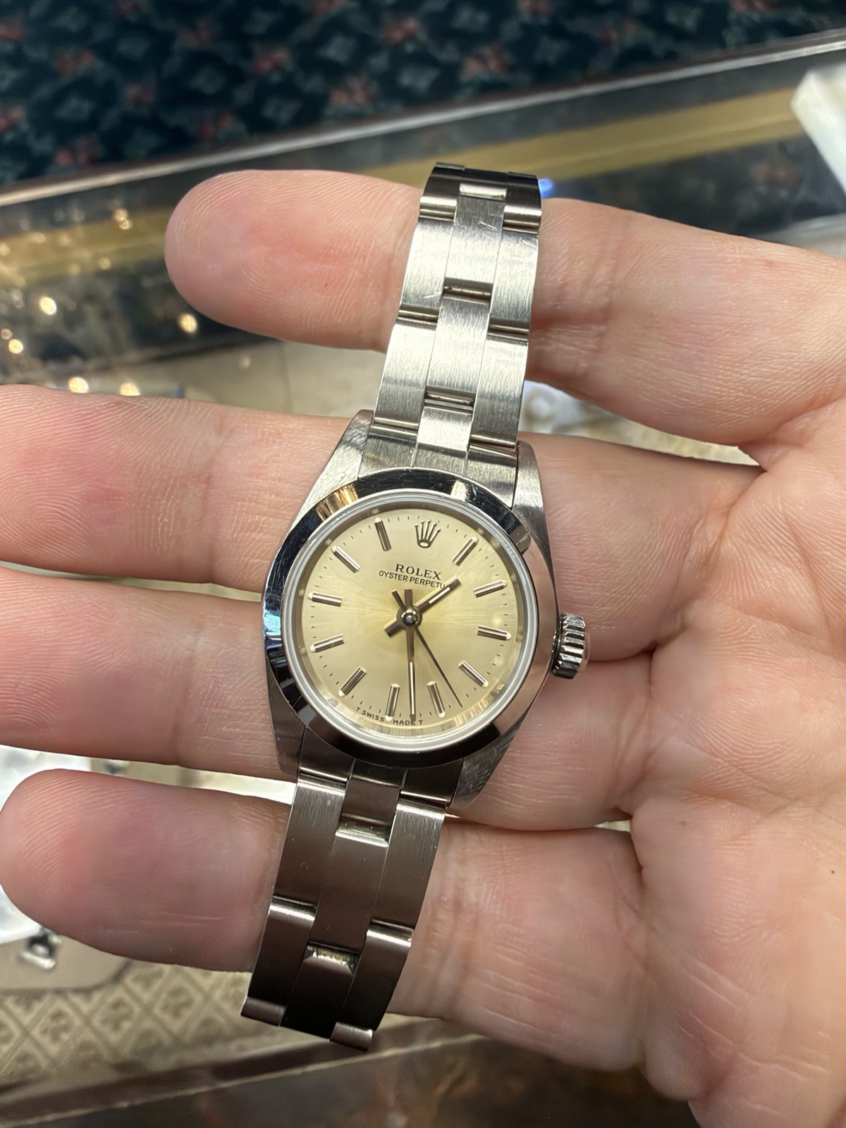 Rolex Ladies Oyster Perpetual 67180 From 1994 Unpolished