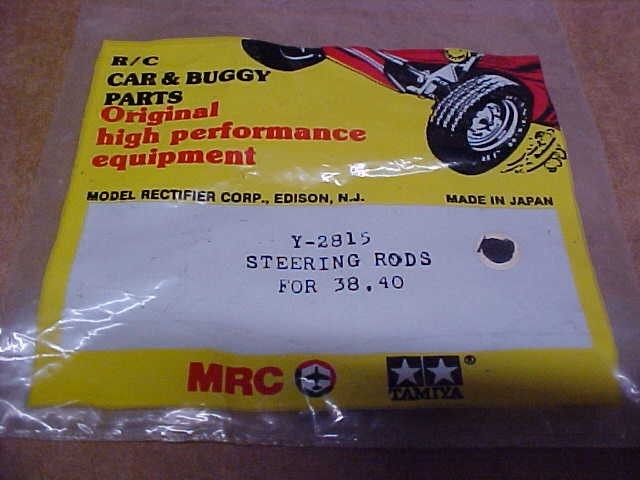 TAMIYA Y2815 = G4 STEERING (MSC) RODS: AVANTE, LANCIA, FROG, M551 TANK (NEW)