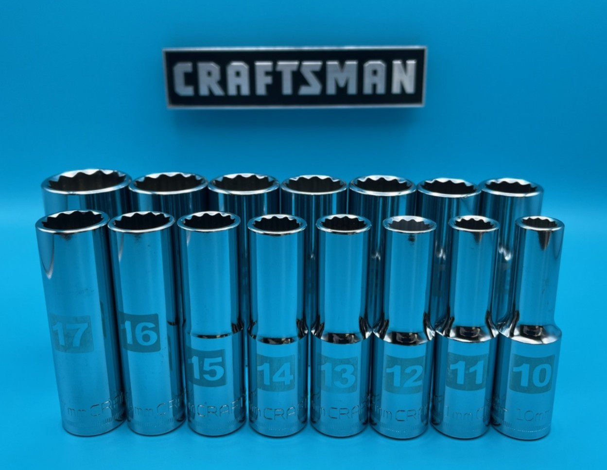 NEW CRAFTSMAN 15pc 1/2\
