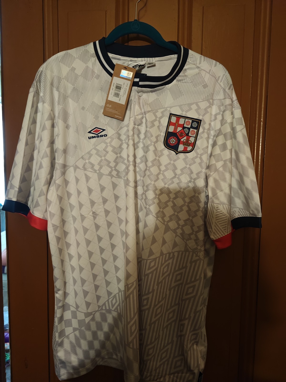 England United By Umbro National Team Soccer Jersey XL White 2024 New