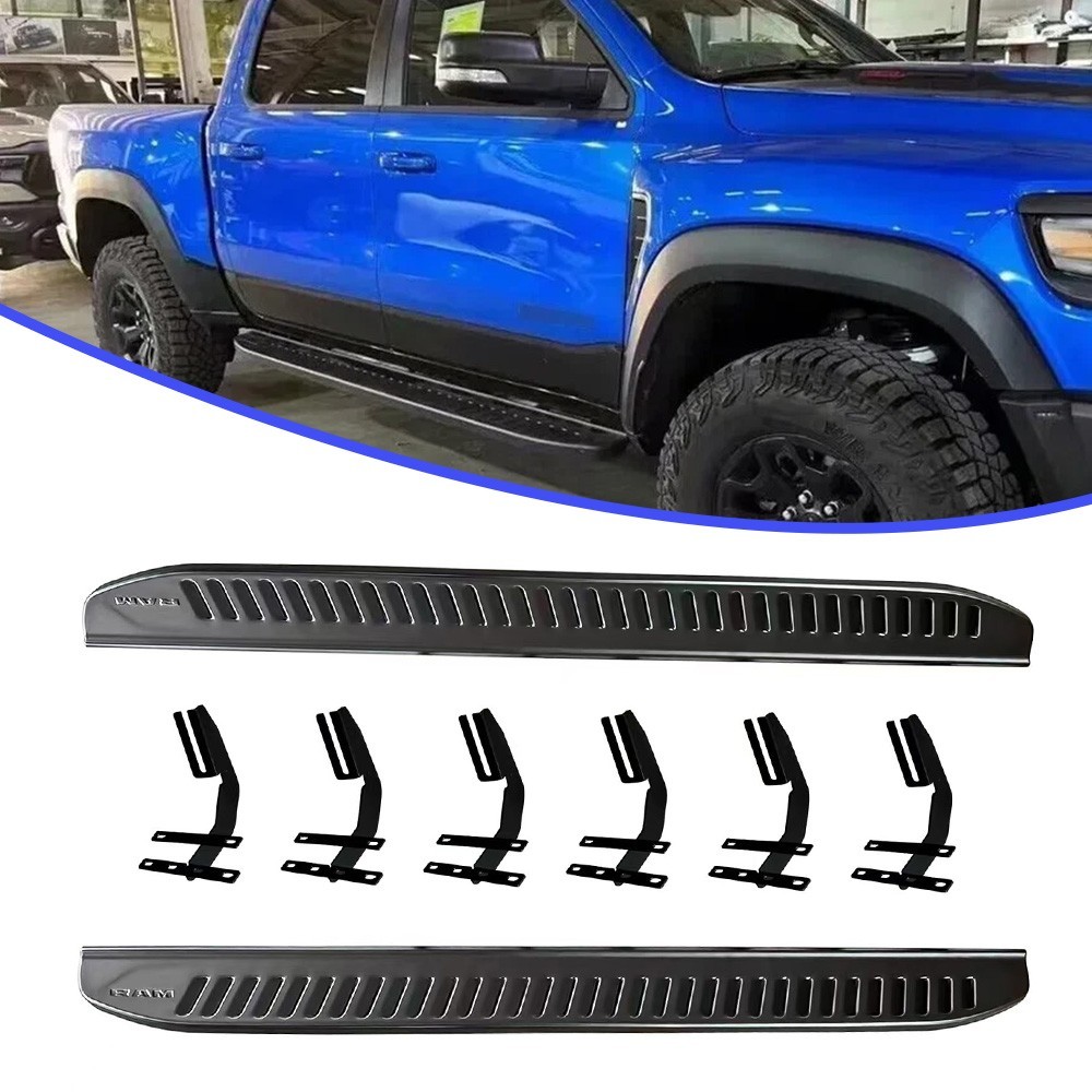 US Stock Running Board Fits Dodge RAM 1500 TRX 2019-2025 2026 Side Step Nerf Bar