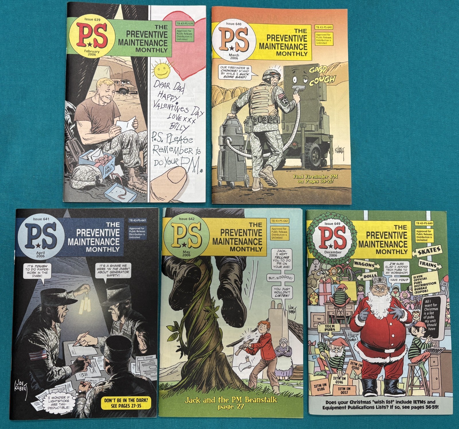 PS Preventive Maintenance Monthly Magazine 2006 Lot of 5