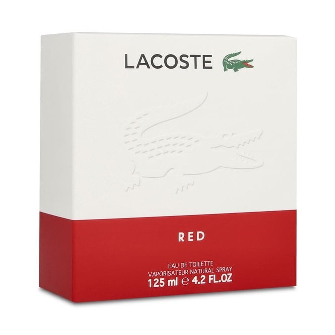 Lacoste Red Eau de Toilette Natural Spray, 4.2 fl oz (125 ml) Regular Size Lacoste Red Eau de Toilette Natural Spray, 4.2 fl oz (125 ml) Regular Size