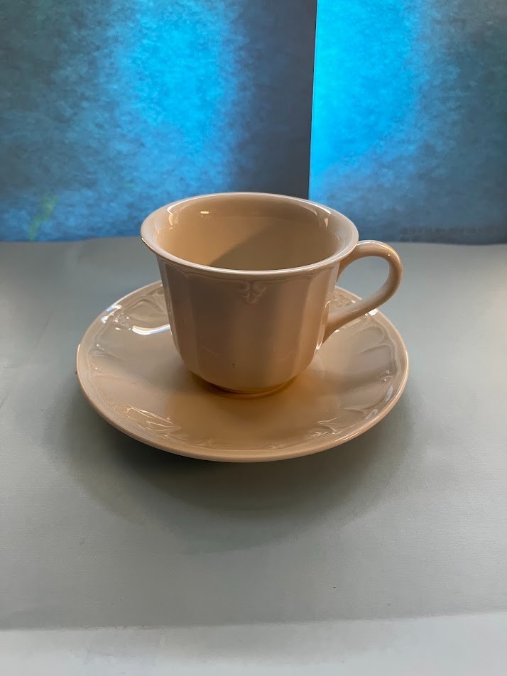 Lenox cups and saucers, “Crystal Elegance\