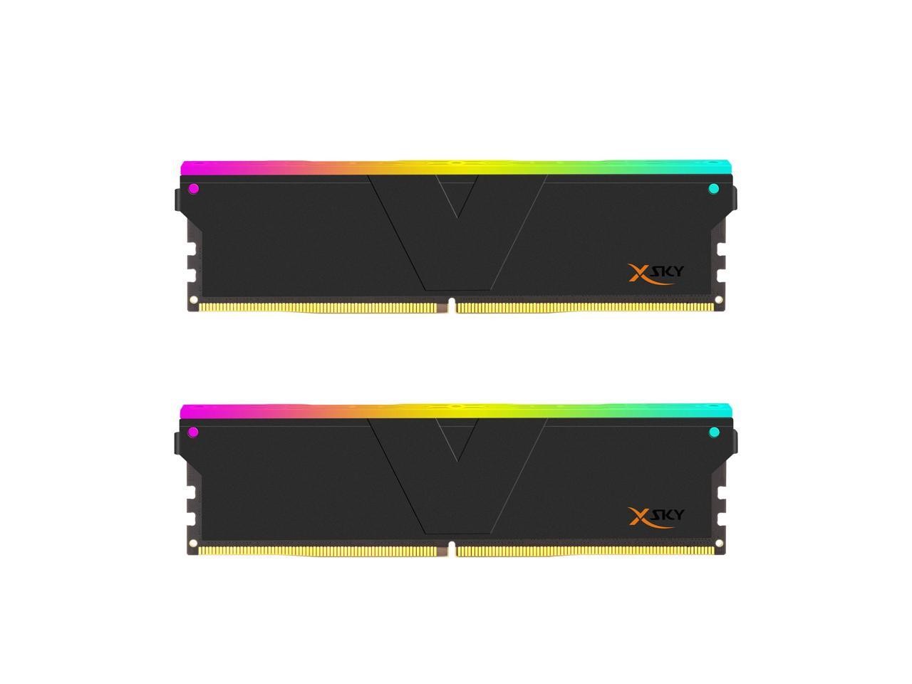 V-COLOR Manta XSky DDR5 16GB (2x8GB) 6000MHz CL36 1.35V SK Hynix IC RGB Gaming D V-COLOR Manta XSky DDR5 16GB (2x8GB) 6000MHz CL36 1.35V SK Hynix IC RGB Gaming D