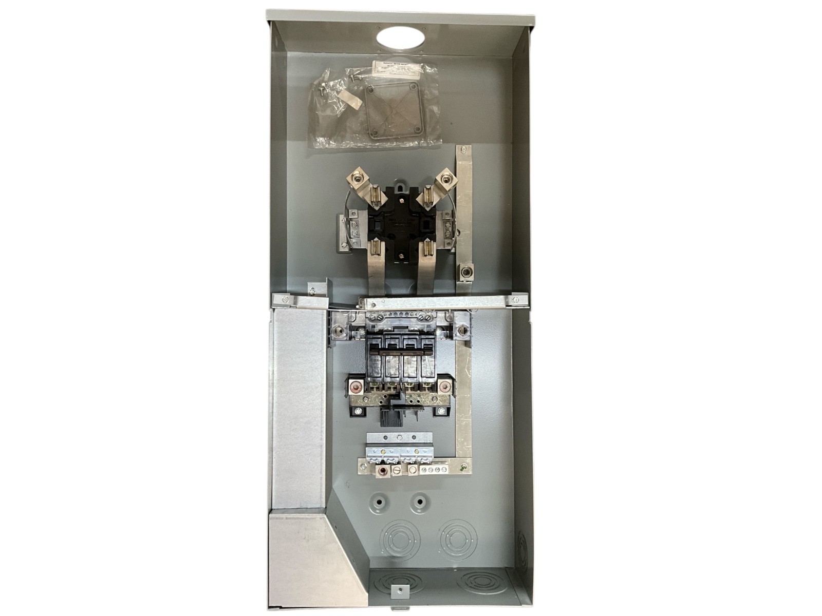 TSMR420CSCUGP 200A Ringless Meter Socket Load Center 120/240V 4 Space 8 Circuit