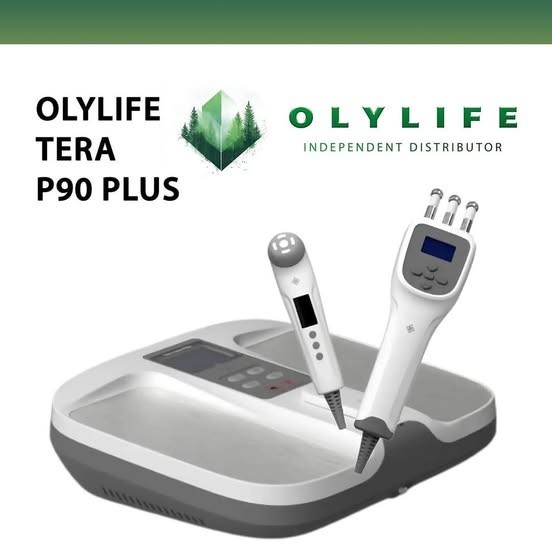 OlyLife Tera-P90+ PEMF THz Terahertz EMS TENS Red Light Therapy Kit