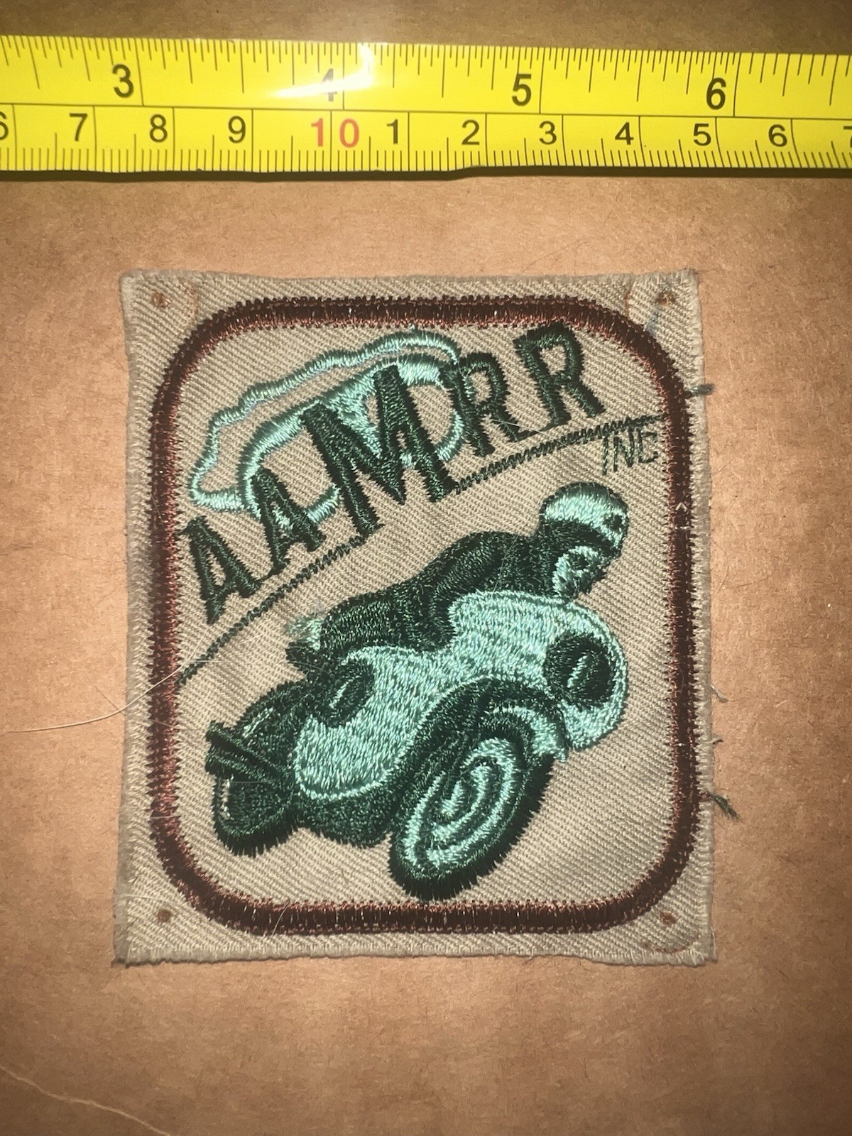Vintage Patch American Association of Motorcycle Road Racers (AAMRR) Vintage Patch American Association of Motorcycle Road Racers (AAMRR)