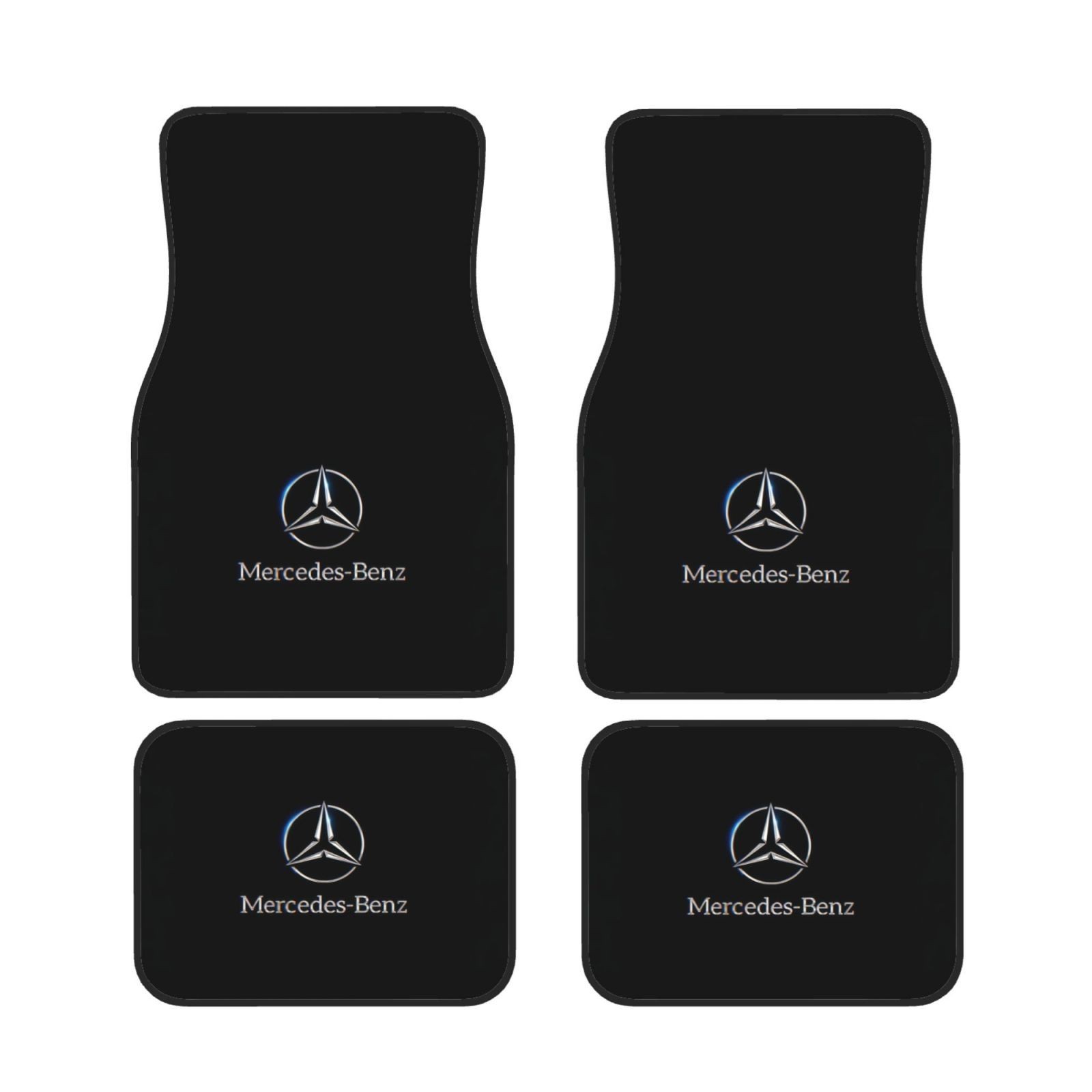 Mercedes-Benz 4PC Universal Car Floor Mats Auto Carpets Interior Trim Accessorie