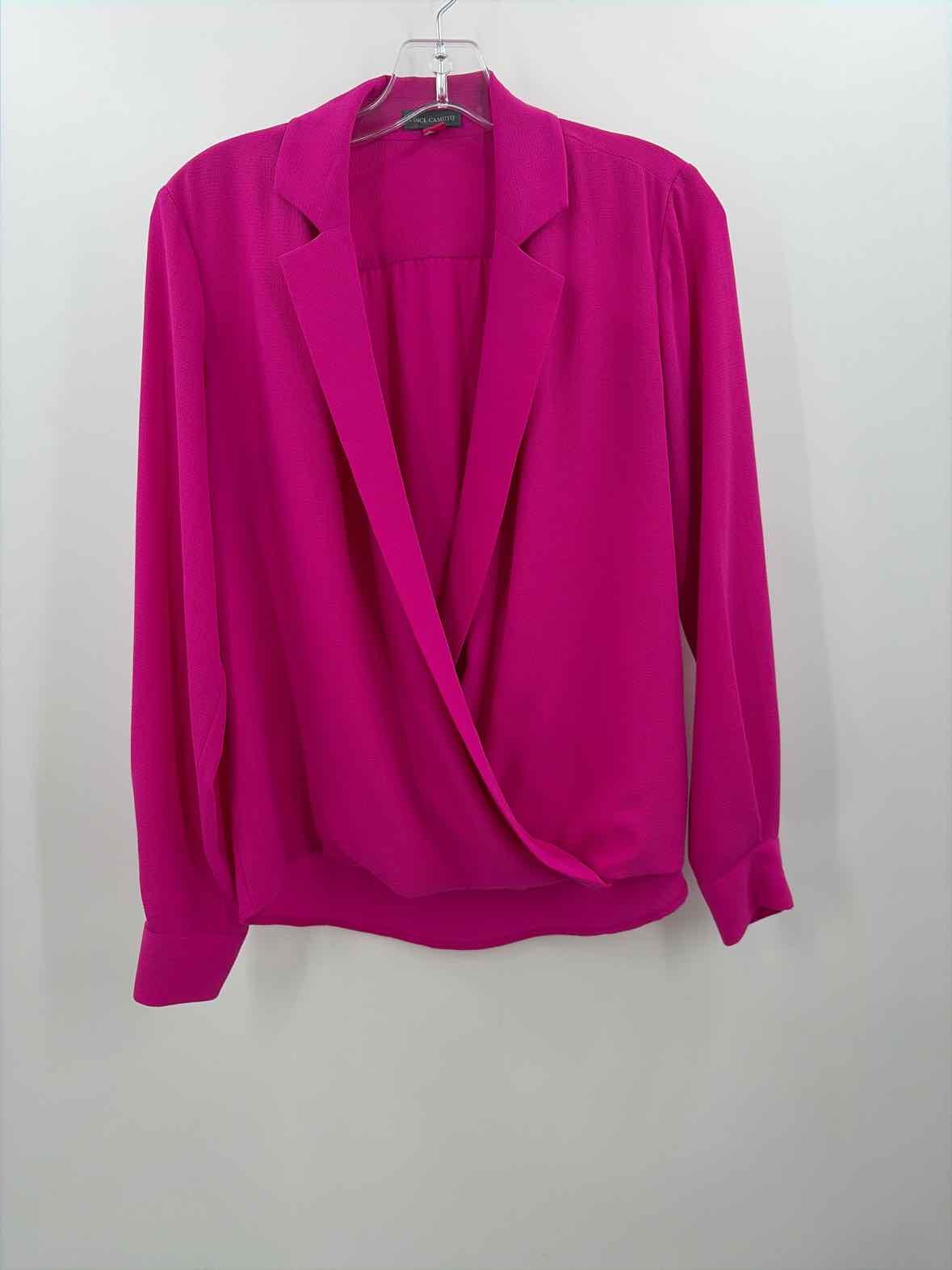 Pre-Owned Vince Camuto Pink Size XS Long Sleeve Blouse