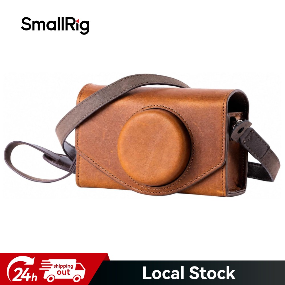 SmallRig Leather Storage Bag for FUJIFILM X-E5 / X100VI (Brown) 5986
