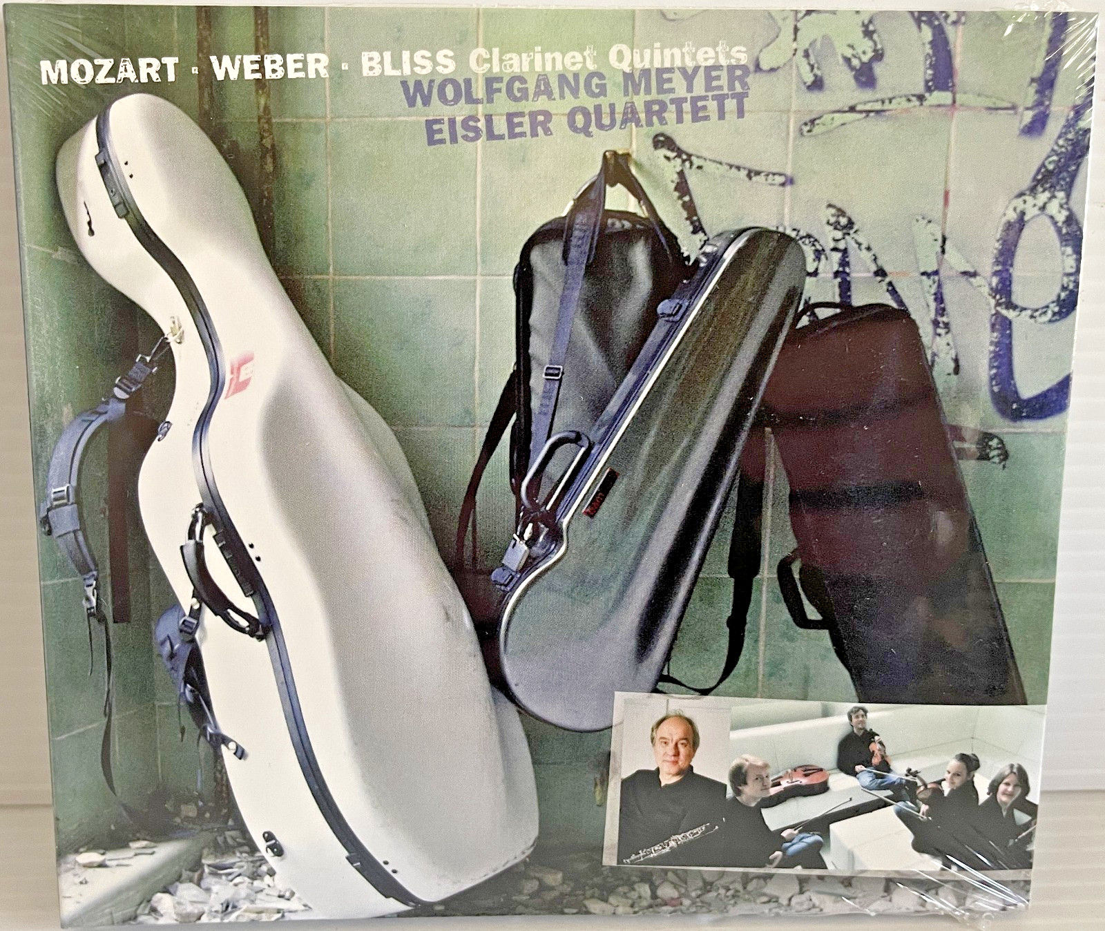 Mozart/Weber/Bliss Clarinet Quintets Audio CD Factory Sealed NEW