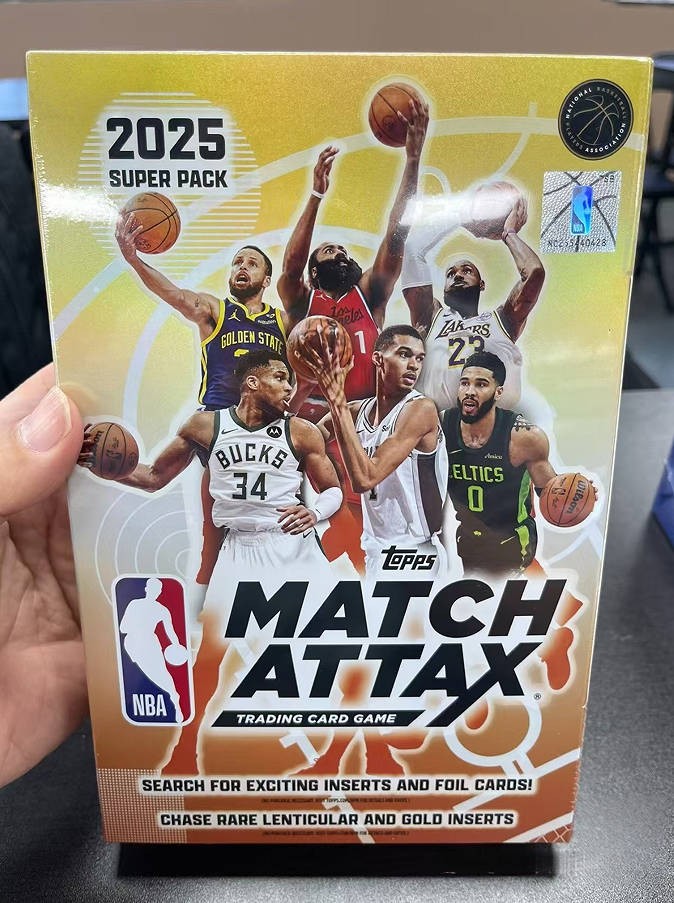 2025 26 Topps Match Attax NBA Super Pack Sealed Box Cooper Flagg RC Rookie Kayou