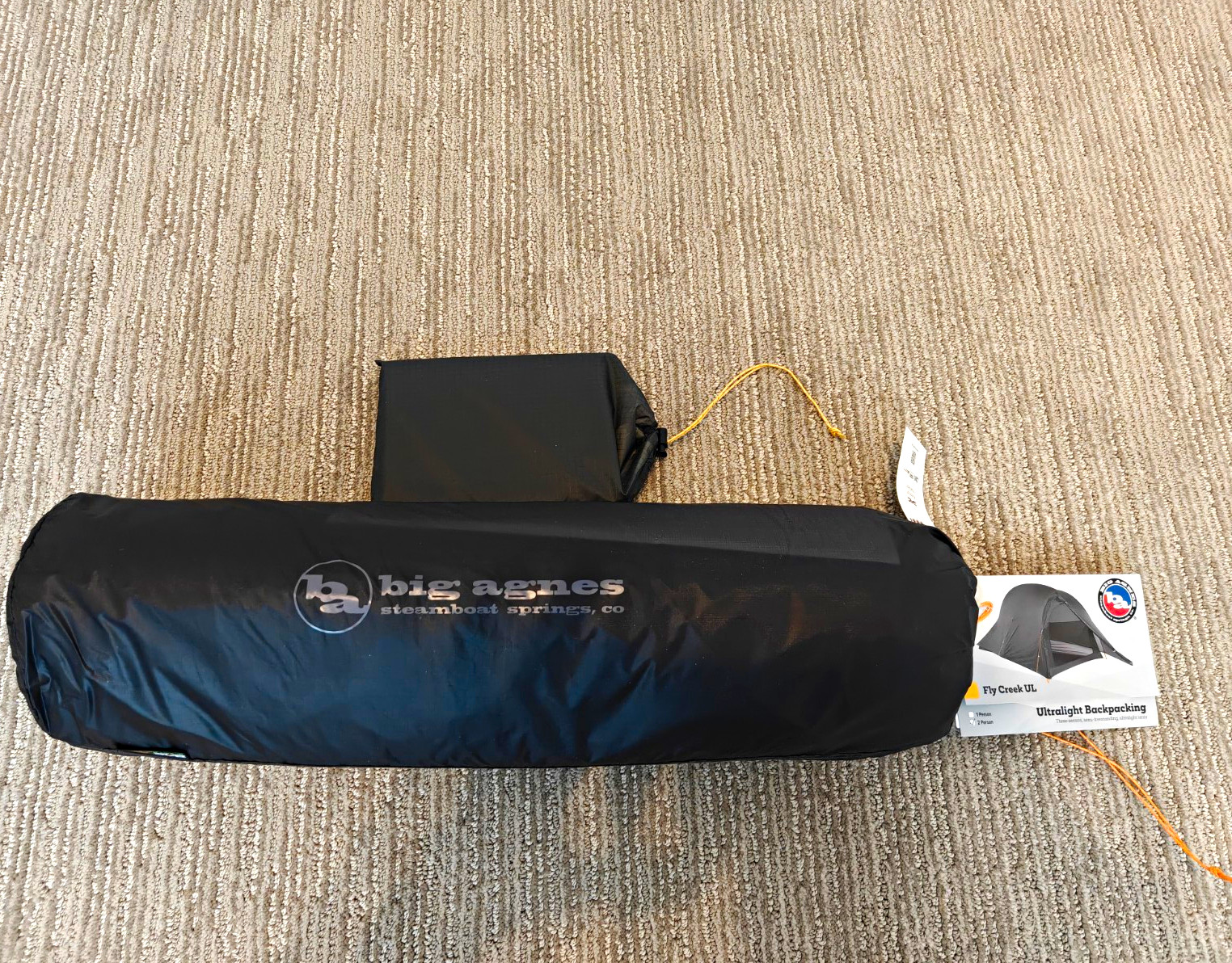 Big Agnes Fly Creek UL2 Tent wit Footprint Big Agnes Fly Creek UL2 Tent wit Footprint