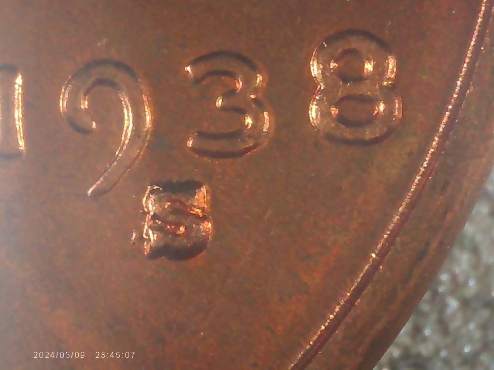1938 s/s/s Triple s Error.  BU+++ red uncirculated beauty. Extremely rare error.