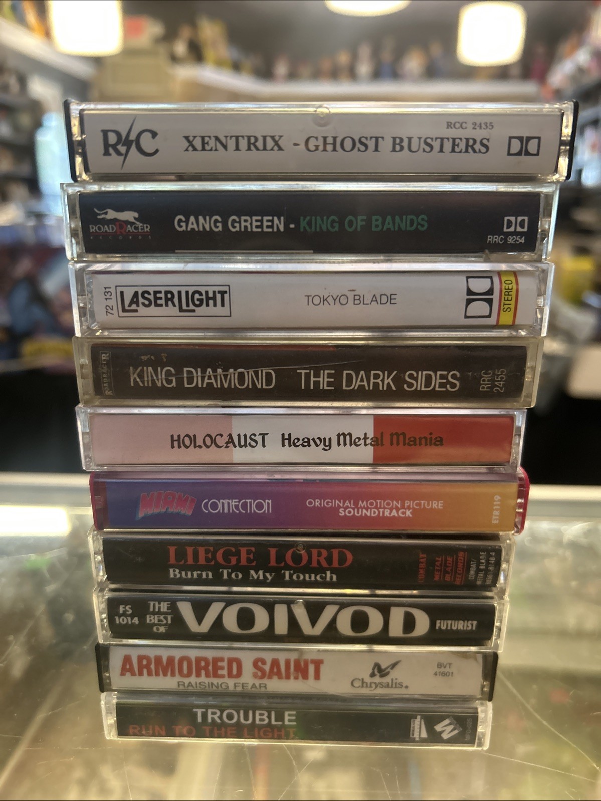 10 Vintage Metal Thrash Punk Cassette Tapes All Working And Tested