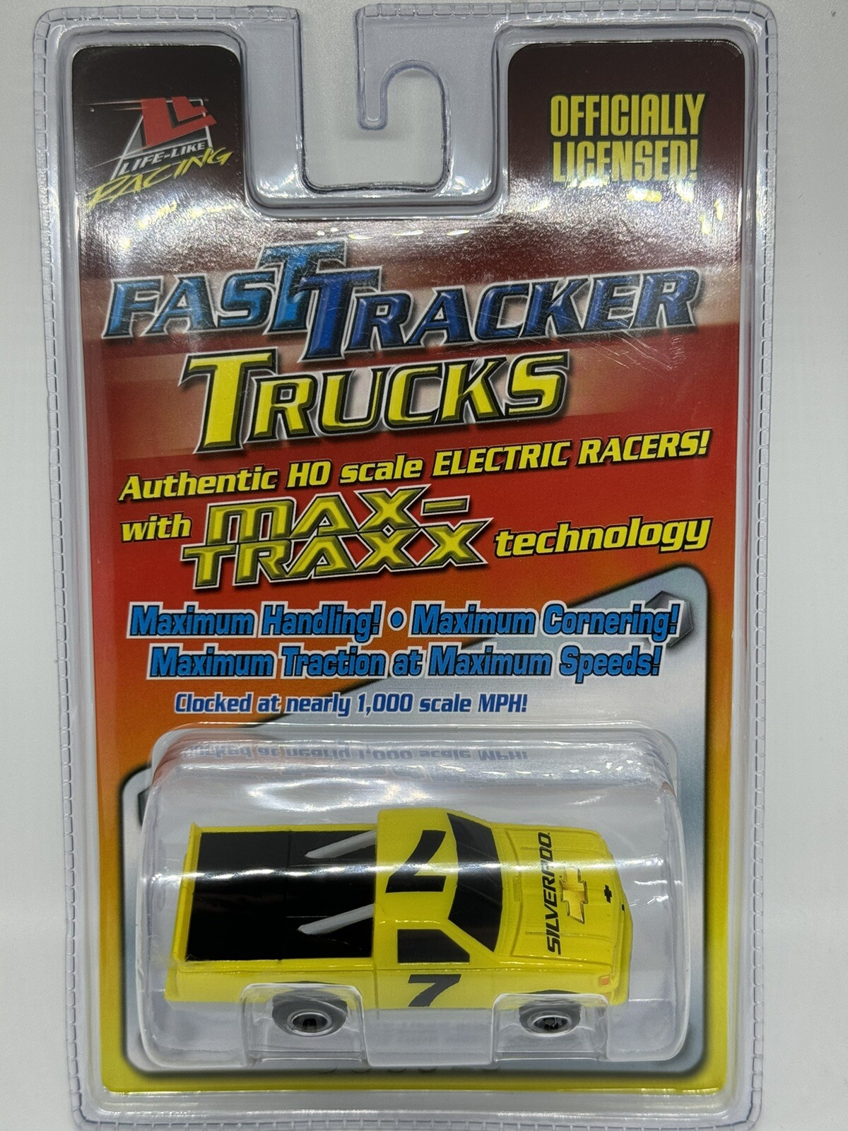 VTG - LIFE-LIKE Chevy Silverado # 7 NASTRUCK PICK-UP TRUCK SLOT CAR NEW MIP