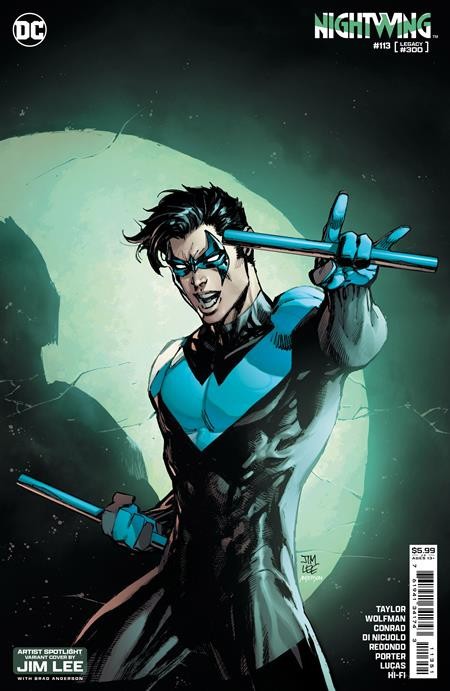 NIGHTWING #113 (JIM LEE ARTIST SPOTLIGHT VARIANT)(2024) COMIC BOOK ~ DC