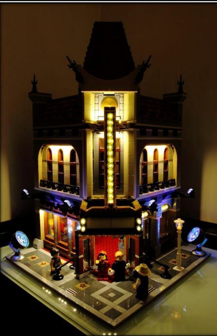 LED Lighting Kit for LEGO 10232 Creator Palace Cinema LED Lighting Kit for LEGO 10232 Creator Palace Cinema