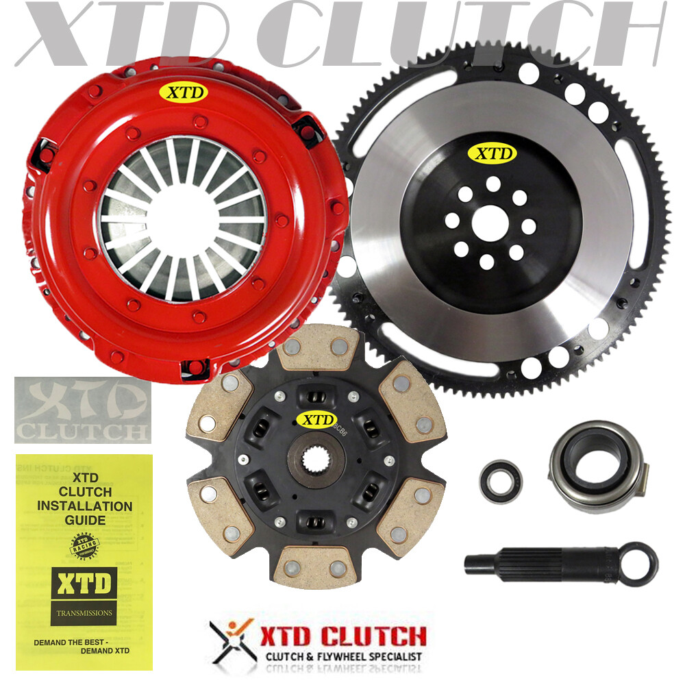 XTD STAGE 3 CERAMIC CLUTCH & FLYWHEEL KIT 94-01 INTEGRA CIVIC Si DEL SOL CRV 
