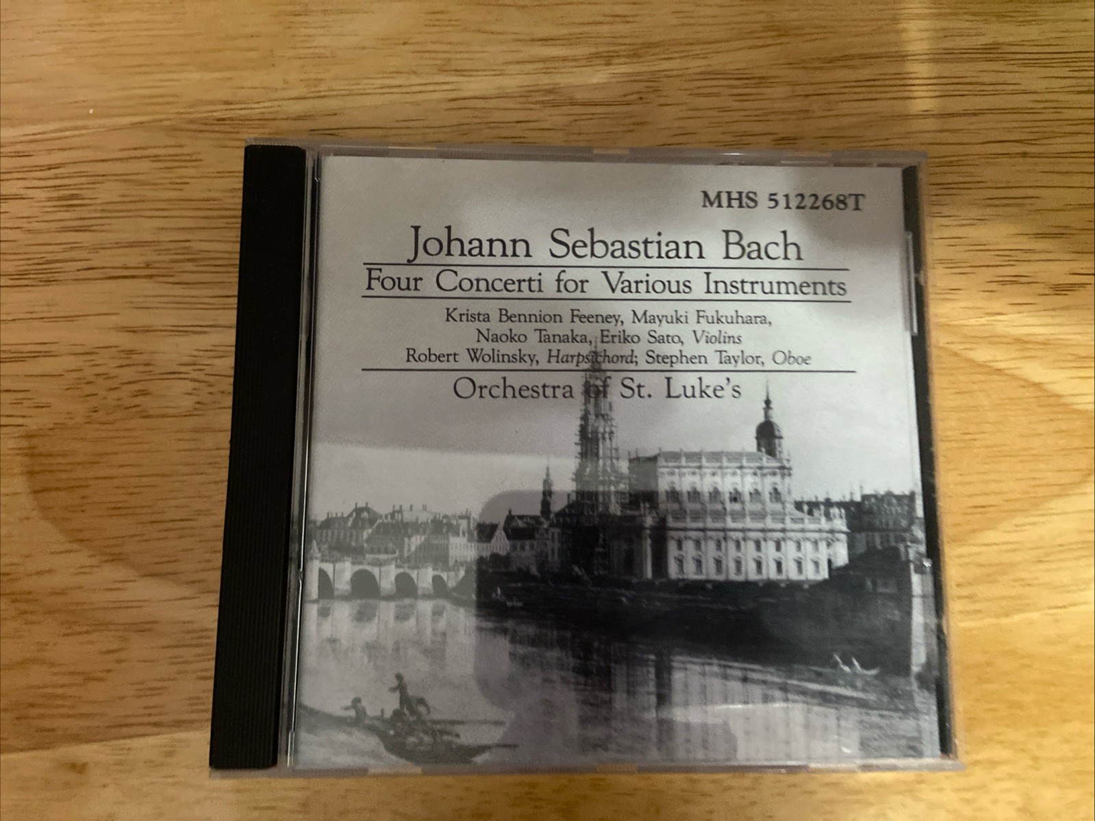 Bach Four Concerti For Various Instruments (CD 1988 MHS) Orchestra Of St Lukes Bach Four Concerti For Various Instruments (CD 1988 MHS) Orchestra Of St Lukes