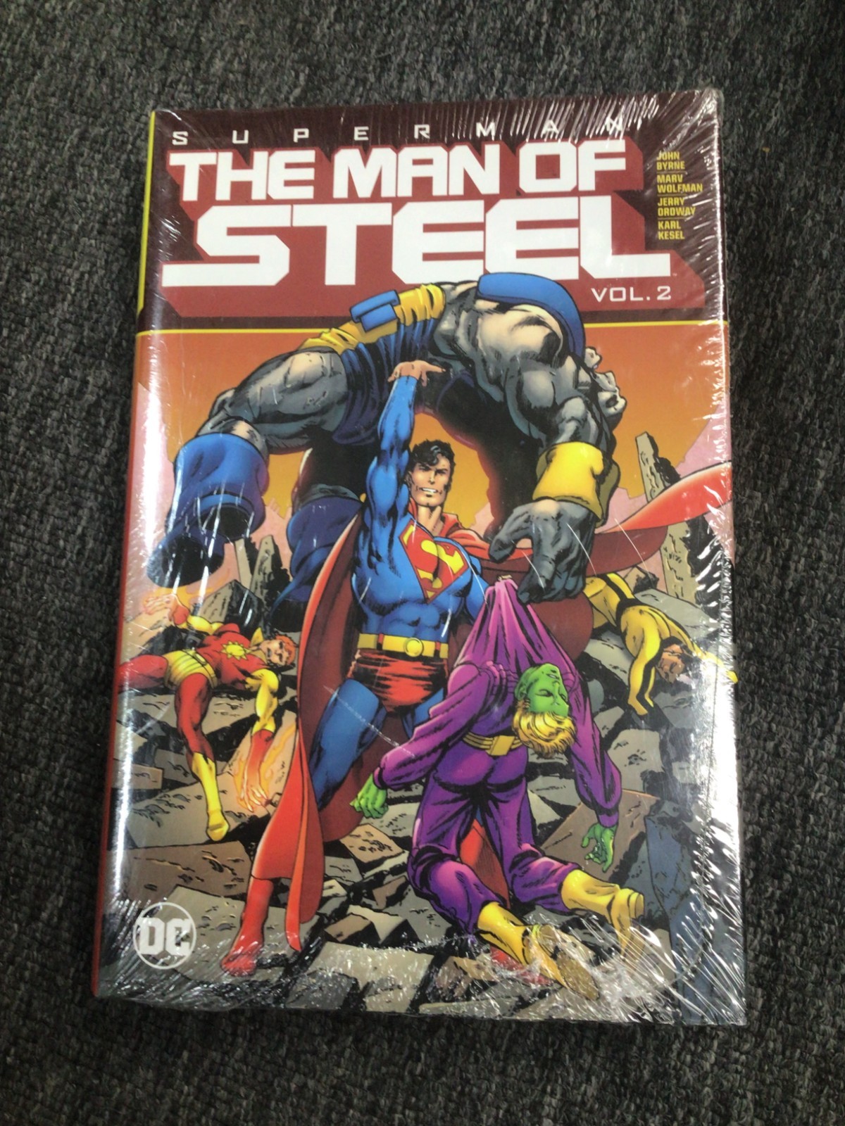 Superman The Man of Steel Volume #2 Hardcover Graphic Novel New Sealed Superman The Man of Steel Volume #2 Hardcover Graphic Novel New Sealed