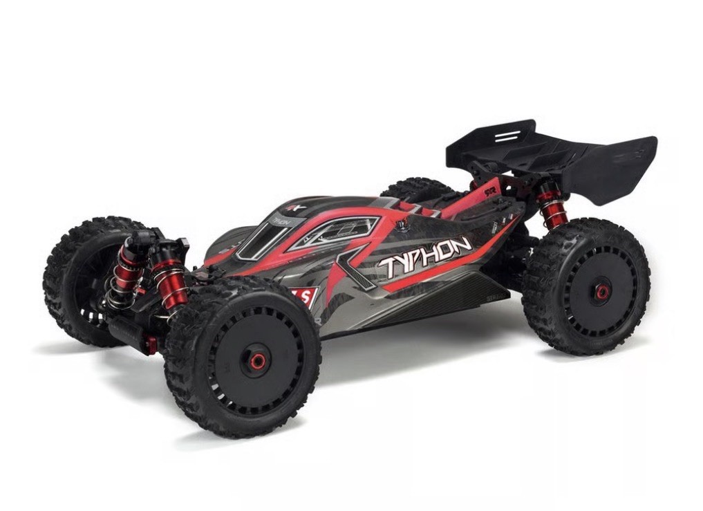 Arrma Typhon 6S BLX Brushless RTR 1/8 4WD Buggy (Red/Black) (V5) #ARA8606V5 Arrma Typhon 6S BLX Brushless RTR 1/8 4WD Buggy (Red/Black) (V5) #ARA8606V5