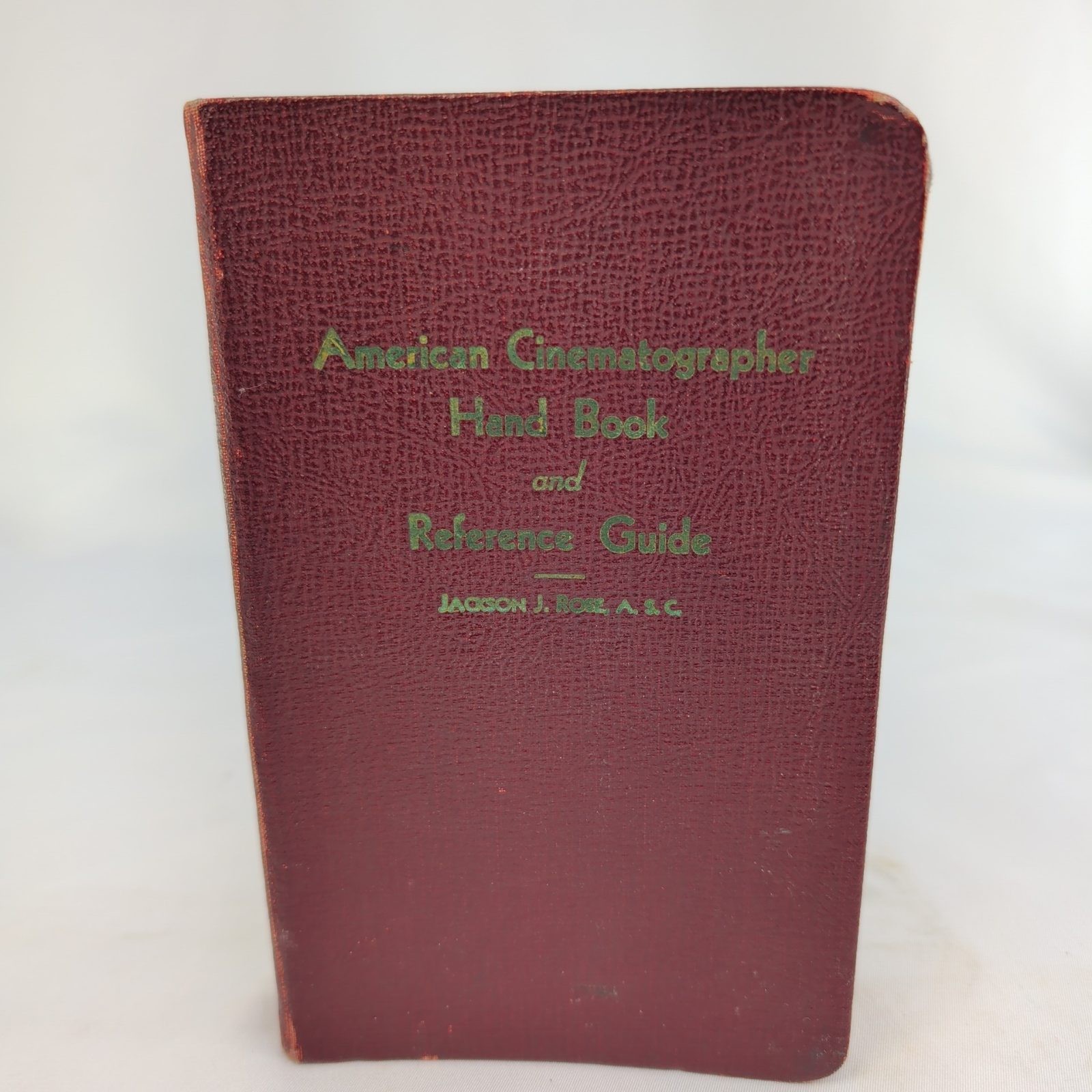 Vintage 1946 American Cinematographer Hand Book 5th Edition ASC Reference Guide