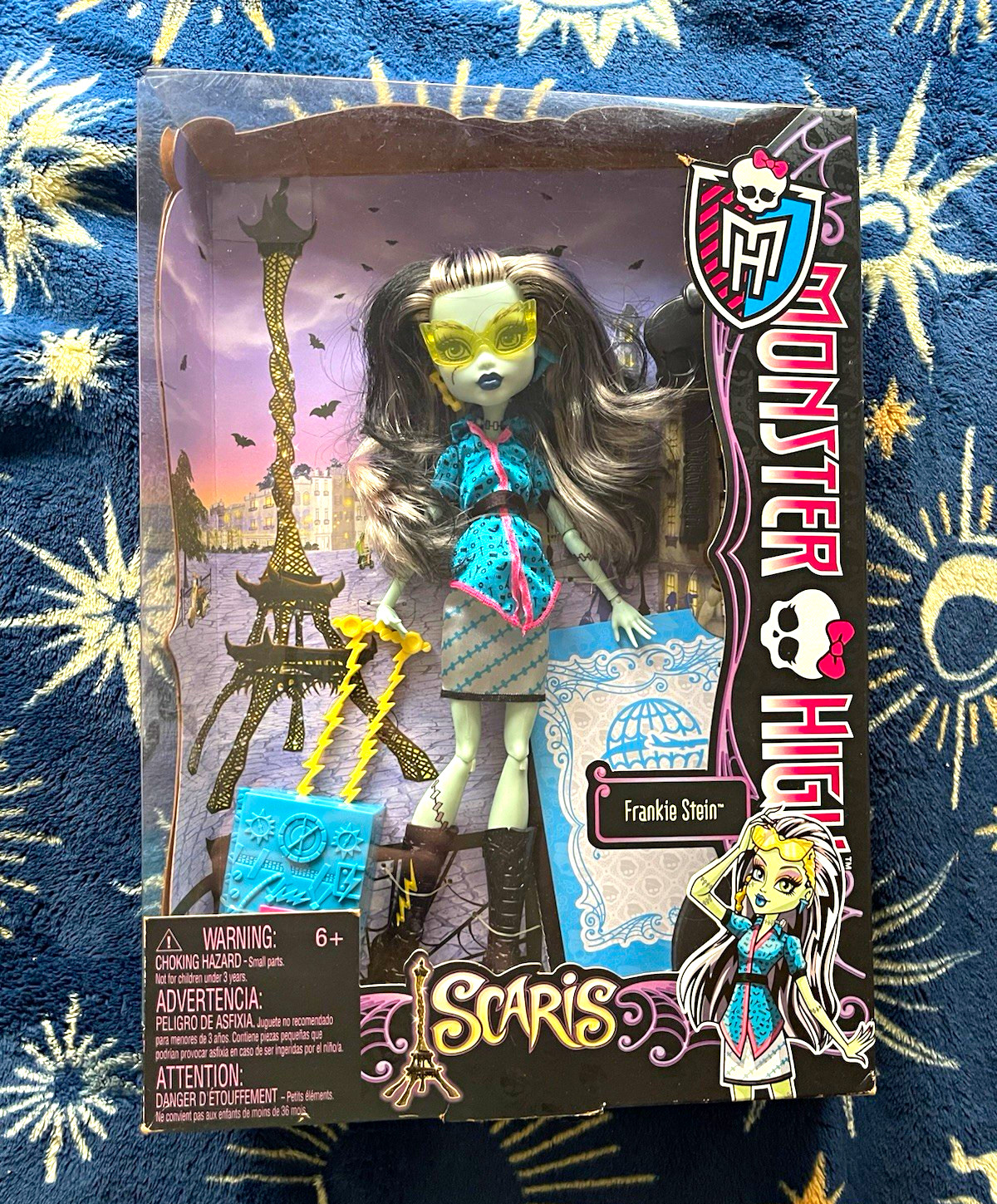 Monster High Scaris Frankie Stein 11in Fashion Doll w/ Accessories Opened Monster High Scaris Frankie Stein 11in Fashion Doll w/ Accessories Opened