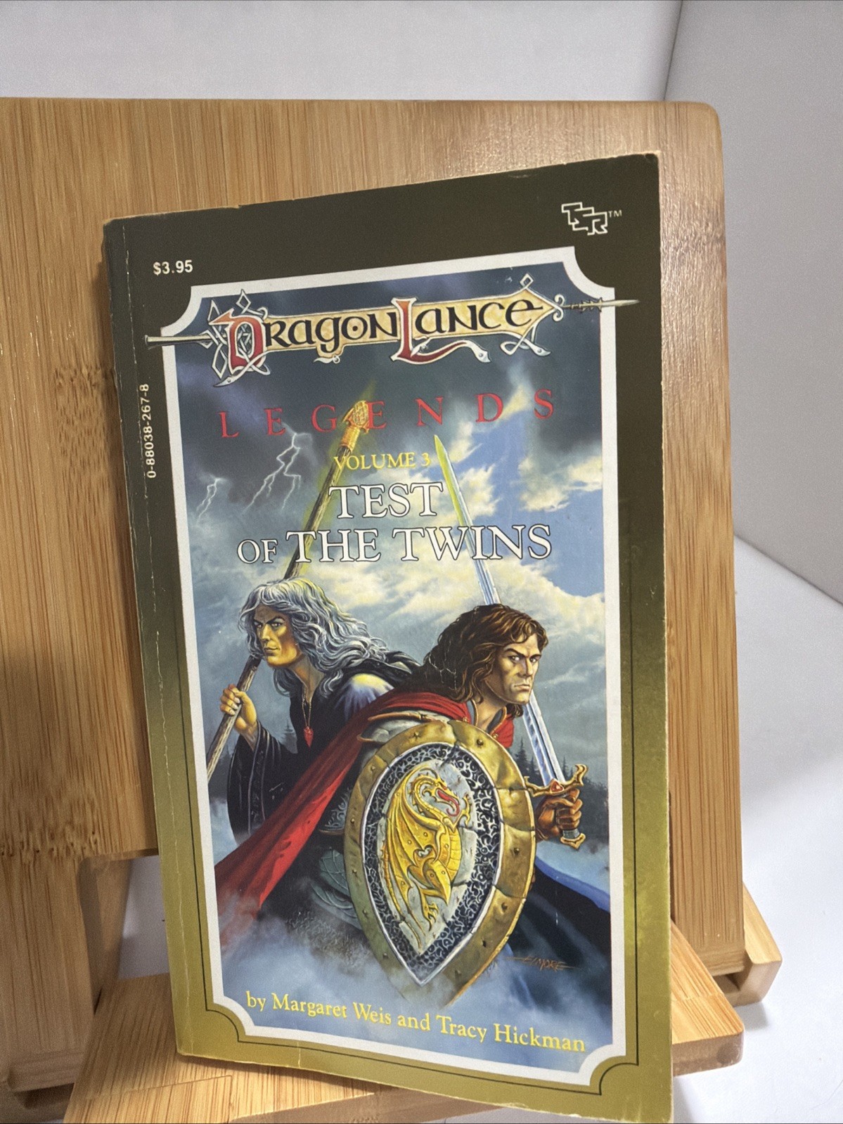 Dragonlance Legends Vol 3 Test of the Twins Weis Hickman 1986 First Printing PB Dragonlance Legends Vol 3 Test of the Twins Weis Hickman 1986 First Printing PB