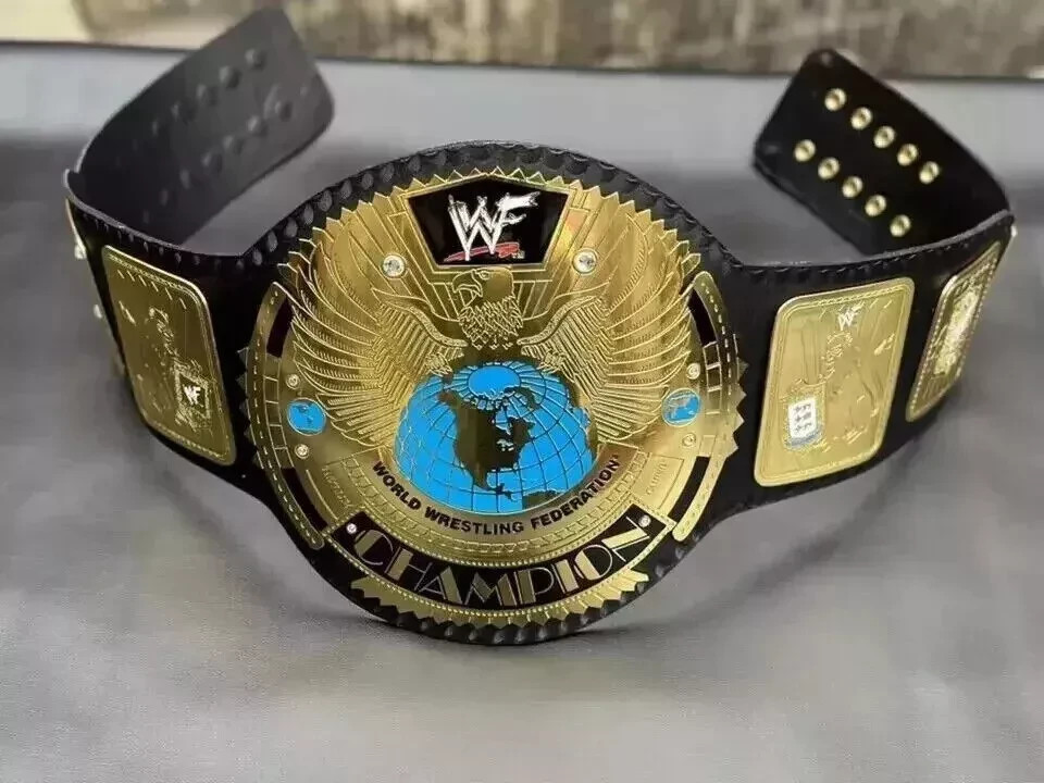Big Eagle Attitude Era Wrestling Championship Replica Tittle Belt Adult Size 2MM