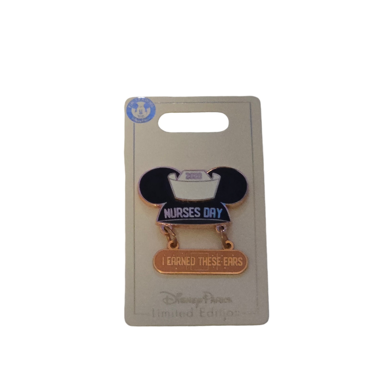 Disney Nurse’s Day 2020 Pin Mickey Nurses Day Ears Pin I Earned These Ears LE