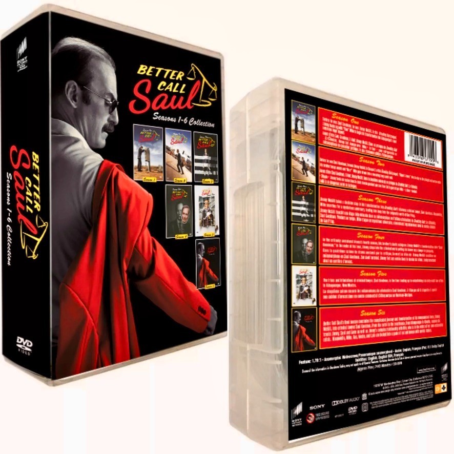 Better Call Saul Complete Series Seasons 1-6 DVD