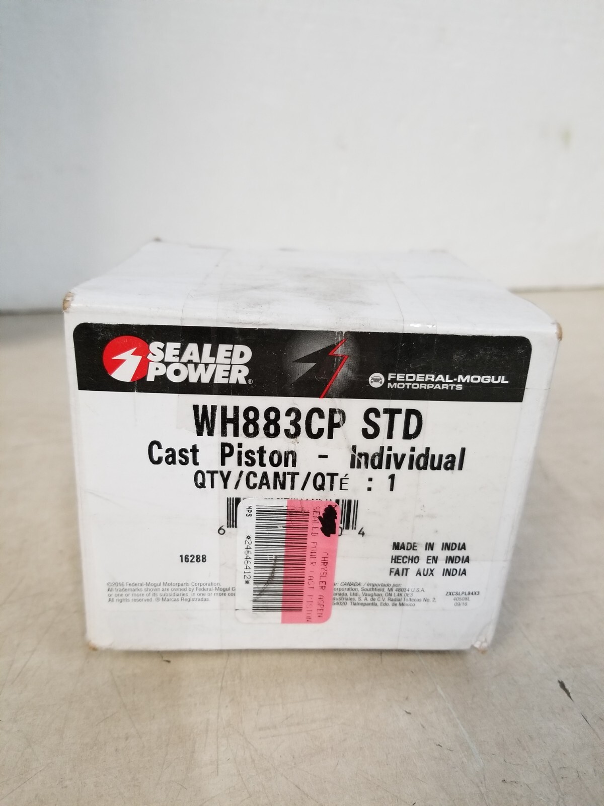 Engine Piston SEALED POWER WH883CP